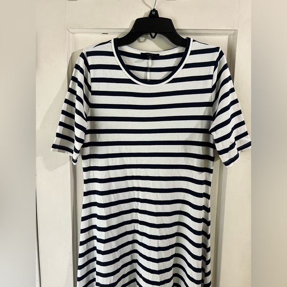 J. Crew Stripe Knit Maxi Dress Nautical S - Picture 6 of 11